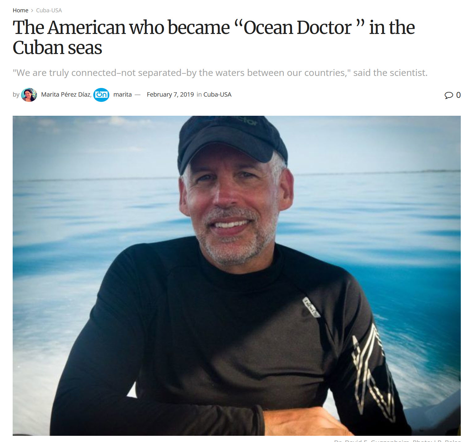 OnCuba Guggenheim Ocean Doctor